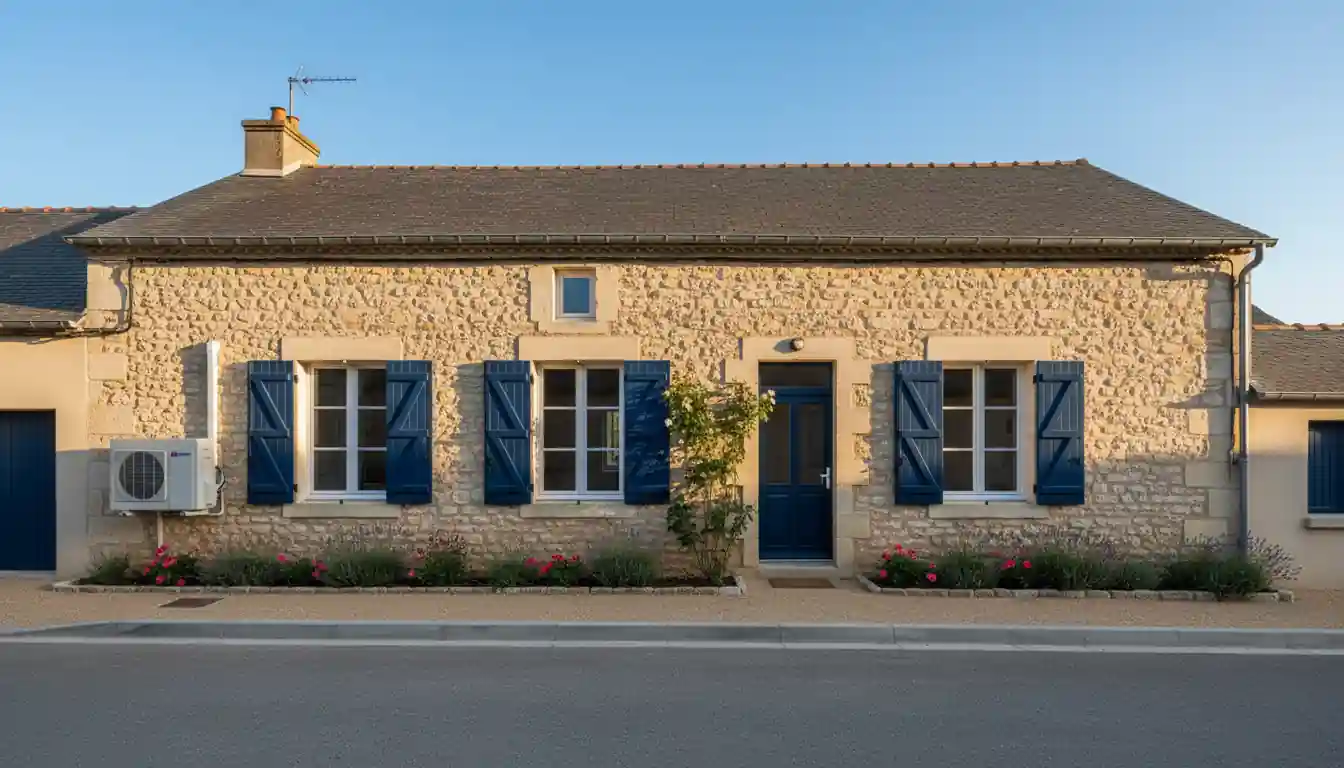 Installation pompe à chaleur à Barbezières