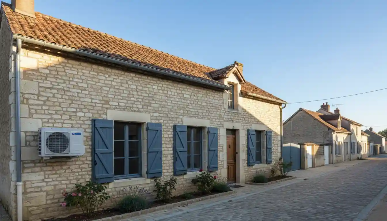 Installation pompe à chaleur à Sauzé-Vaussais